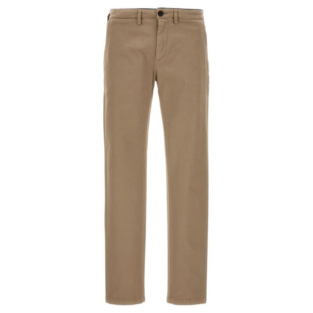 Department 5 Beige Cotton Casual Men's Pants